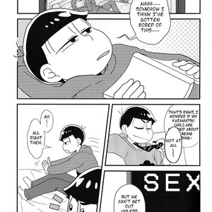 [Kani no kandzume/ Kiyohiko] Osomatsu-san dj – SEX shinai to de rarenai heya! [Eng] – Gay Manga sex 22