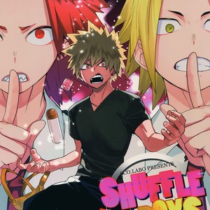 Gay Manga - [SCO.LABO (shoco)] SHUFFLE BOYS – Boku no Hero Academia dj [Eng] – Gay Manga