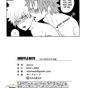 [SCO.LABO (shoco)] SHUFFLE BOYS – Boku no Hero Academia dj [Eng] – Gay Manga sex 36