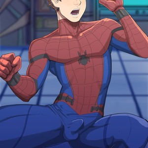 [Suiton] Spiderman – Pleasing Mr. Stark – Gay Manga sex 2