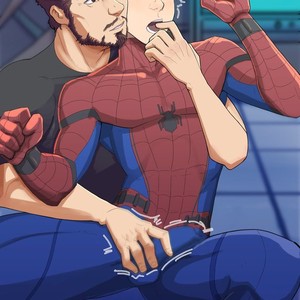 [Suiton] Spiderman – Pleasing Mr. Stark – Gay Manga sex 21