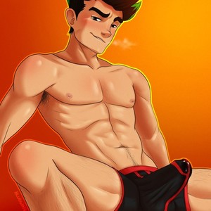[Bludwing] Jake Long – American Dragon – Gay Manga sex 9