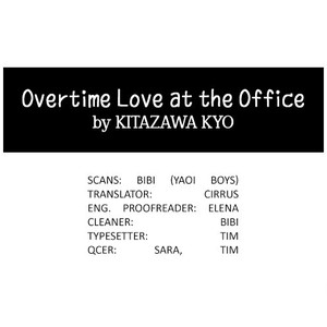 Gay Manga - [KITAZAWA Kyou] Overtime Love at the Office [Eng] – Gay Manga