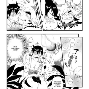 [O-MEGA (Ezaki Papiko)] Takeki Tora wa Mori de Hatsujou Suru – Tokyo Afterschool Summoners dj [Eng] – Gay Manga sex 13