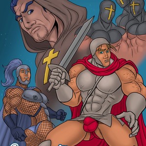 [Iceman Blue] Knights End [Eng] – Gay Manga thumbnail 001