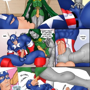 [Iceman Blue] Captain America [Eng] – Gay Manga sex 3