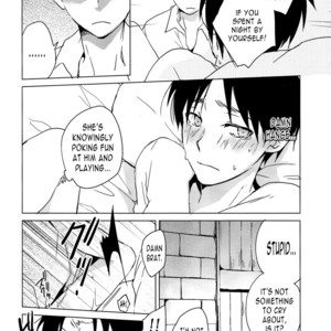 [Yinghua (sinba)] Ore-sama Joushi nimo tamani wa no ga Hitsuyou da – Shingeki no Kyojin dj [Eng] – Gay Manga sex 13
