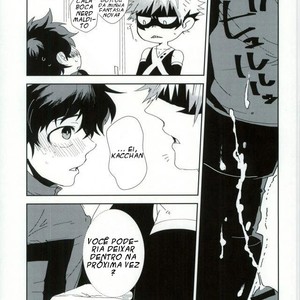 [Nasuo] It doesn’t mean that I said Don’t take off combat clothes. – My Hero Academia dj [PT] – Gay Manga sex 15
