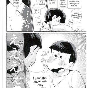 [Youta] Ani ga boku no fuku tsukatte o•in suru nante – Osomatsu-san dj [Eng] – Gay Manga sex 12