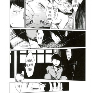 [Mochinue Akenokalas] Sore Wa Mohaya Chinmoku To Shite – Osomatsu San dj [Eng] – Gay Manga sex 12
