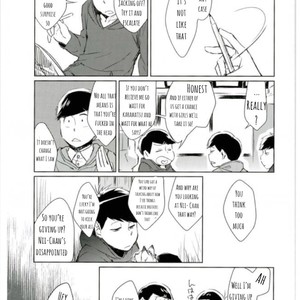 [Mochinue Akenokalas] Sore Wa Mohaya Chinmoku To Shite – Osomatsu San dj [Eng] – Gay Manga sex 14