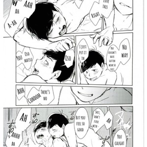 [Mochinue Akenokalas] Sore Wa Mohaya Chinmoku To Shite – Osomatsu San dj [Eng] – Gay Manga sex 22