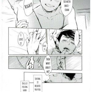[Mochinue Akenokalas] Sore Wa Mohaya Chinmoku To Shite – Osomatsu San dj [Eng] – Gay Manga sex 25