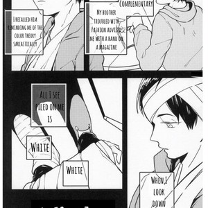 [MugiGohan] Shiraiyukihime wa yaketa kutsu de odoru – Osomatsu-san dj [Eng] – Gay Manga sex 5