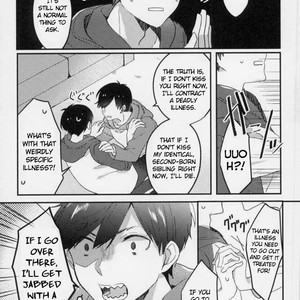 [Chroma (Saine)] Kiss me tender – Osomatsu-san dj [Eng] – Gay Manga sex 4