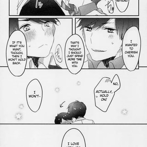 [Chroma (Saine)] Kiss me tender – Osomatsu-san dj [Eng] – Gay Manga sex 25