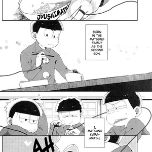 [Tamagoyaki fuumi/ Yakitama] Osomatsu-san dj – Matsuno-ka jinan Matsuno Karamatsu wa akai ito o mita koto ga nai [Eng] – Gay Manga sex 3