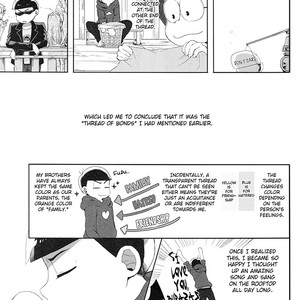 [Tamagoyaki fuumi/ Yakitama] Osomatsu-san dj – Matsuno-ka jinan Matsuno Karamatsu wa akai ito o mita koto ga nai [Eng] – Gay Manga sex 6