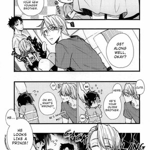 [Mitsuno Hachi (posy)] Watashi no atarashiku dekita ototo wa totemo kawaIdesu! – Yuri on Ice dj [Eng] – Gay Manga sex 3