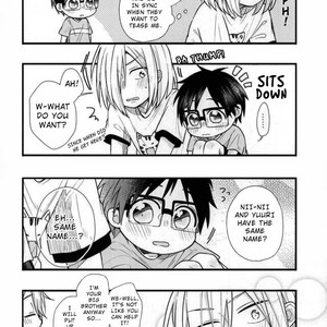[Mitsuno Hachi (posy)] Watashi no atarashiku dekita ototo wa totemo kawaIdesu! – Yuri on Ice dj [Eng] – Gay Manga sex 8