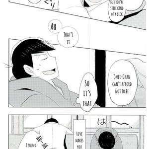 [Magnolial] HONEY SUGAR Koe O Kikaseta – Osomatsu-san dj [Eng] – Gay Manga sex 19