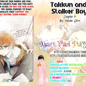 [HASUMI Shiro] Takkun to Stalker Danshi – Kyou wa Takkun no Tissue o Tabemashita [Eng] – Gay Manga sex 195