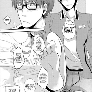 [Rakuban] Shin-chan’s Foot Fetish – Kuroko no Basuke dj [Eng] – Gay Manga sex 26