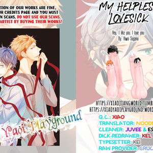[Hiwo Sagano] My Helpless Lovesick [Eng] – Gay Manga sex 221