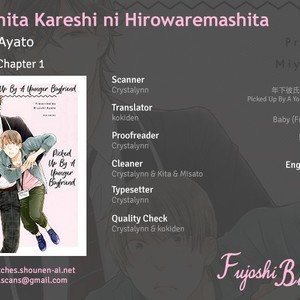 [MIYOSHI Ayato] Toshishita Kareshi ni Hirowaremashita [Eng] – Gay Manga thumbnail 001