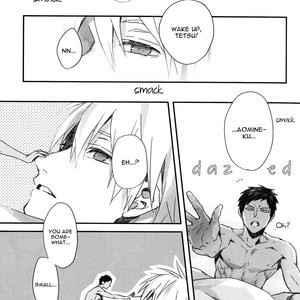 [inumog / Fujino] Kuroko no Basket dj – Aomine-kun ga Tenohira Size ni Narimashite [Eng] – Gay Manga sex 7