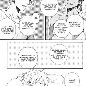 [inumog / Fujino] Kuroko no Basket dj – Aomine-kun ga Tenohira Size ni Narimashite [Eng] – Gay Manga sex 13