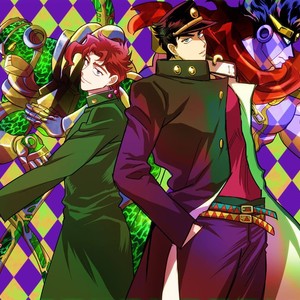 Gay Manga - [Mee (Hisaichi)] Jotaro and Noriaki Kakyoin various – Jojo dj [kr] – Gay Manga