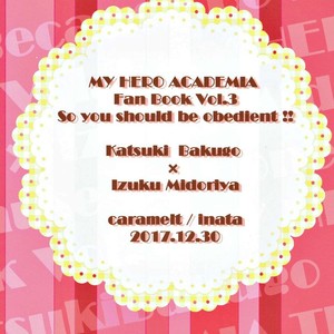 [Caramelt (Inata)] So you should be obedient – Boku no Hero Academia dj [JP] – Gay Manga sex 38