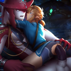 [Homri] Link and Sidon Prince (The Legend of Zelda) – Gay Manga sex 4