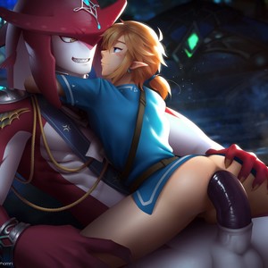 [Homri] Link and Sidon Prince (The Legend of Zelda) – Gay Manga sex 7