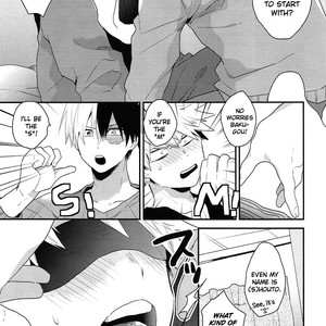 [Kushiyabu] Mujikaku ni S fukaku ni mo M – Boku no Hero Academia dj [Eng] – Gay Manga sex 14