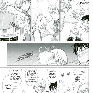 [ASM-P (Mitsuki)] Bokura no isshuukan – Yuri!!! on ICE dj [Eng] – Gay Manga sex 16