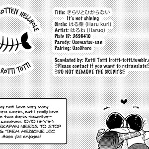 [Spring Chestnut/ Haruo] Osomatsu-san dj – Kirari to hikaranai [Eng] – Gay Manga sex 34