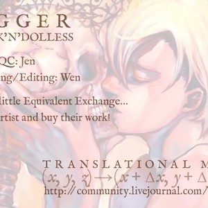 [ROCK’N’DOLLESS] Fullmetal Alchemist dj – Trigger [Eng] – Gay Manga sex 47