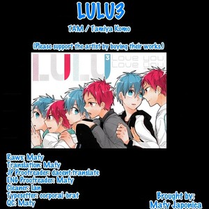 Gay Manga - [TAM/ Tamiya Komo] Kuroko no Basket dj – LULU3 [Eng] – Gay Manga
