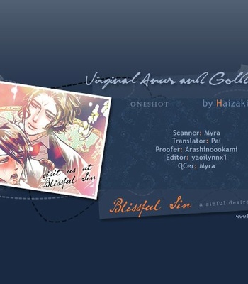 [HAIZAKI Mejiro] Virginal Anus and Golden Finger [Eng] – Gay Manga thumbnail 001
