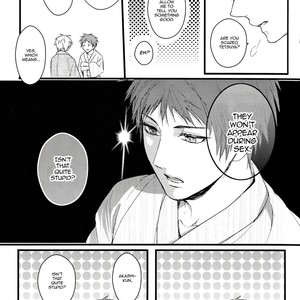 [Praly/ Tsuzuki Saaya] Kuroko no Basket dj – Akashi-kun Chi no Chotto Kowai Hanashi [Eng] – Gay Manga sex 24