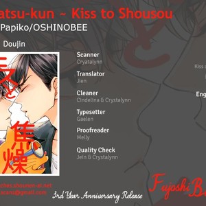[Yamada Papiko/ OSHINOBEE] Osomatsu-san dj – Kiss to Shousou [Esp] – Gay Manga sex 2