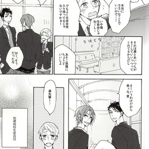 [madoromi (Narashima)] Free! dj – Iwatobi Koukou Seitokai no Himitsu no Hanashi [JP] – Gay Manga sex 6