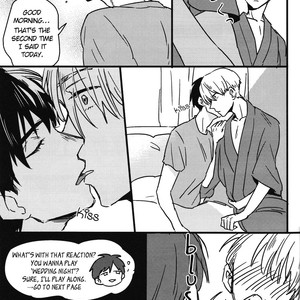 [Nijuu Hikigane (Atsu)] Boku no Kareshi ga 16-sai ni Narimashita – Yuri!!! on ICE dj [Eng] – Gay Manga sex 14
