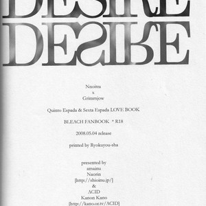 [ACID] Desire – Bleach dj [JP] – Gay Manga sex 25