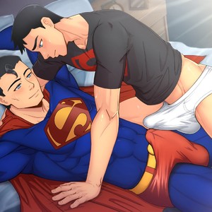 [Suiton] Young Justice – Superman X Superboy #1 – Gay Manga sex 9