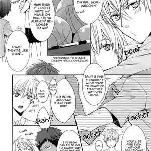 [VAL/ Sahara] Kuroko no Basket dj – Aomine-kun wa Mate ga Dekinai [Eng] – Gay Manga sex 4