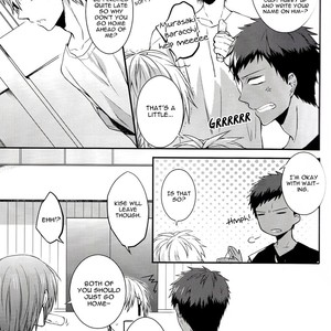 [VAL/ Sahara] Kuroko no Basket dj – Aomine-kun wa Mate ga Dekinai [Eng] – Gay Manga sex 5