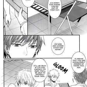 [VAL/ Sahara] Kuroko no Basket dj – Aomine-kun wa Mate ga Dekinai [Eng] – Gay Manga sex 6